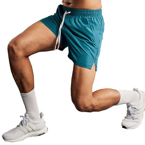 Shorts de course de sport Gym Wear Shorts croisés Short d'entraînement de fitness pour homme avec short de compression intérieur pour homme - Product Image 5