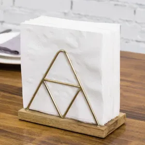 High Selling Modern Design Mango Acacia Wood Napkin Holder Home <b>Kitchen</b> Tabletop Tissue <b>Paper</b> Decorative for Dining Restaurants - Product Image 4