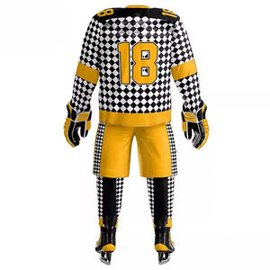 Uniforme de Hockey sobre Hielo 2025, Nuevo, Personalizado con Nombre de Equipo, Color Sólido, Talla Adulto / Ropa Deportiva Juvenil, Uniforme de Hockey sobre Hielo - Product Image 6