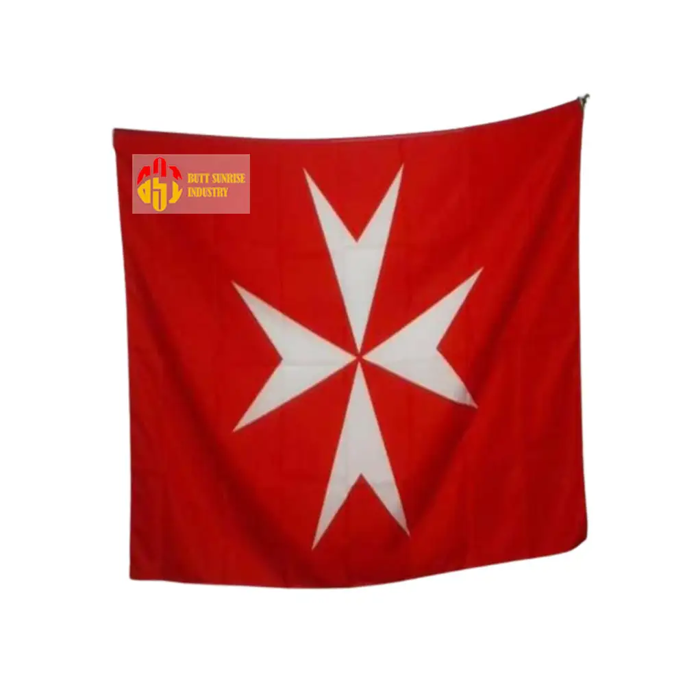 Bandiera massonica ordine di Malta commendery in vendita bandiera di tendenza di nuovo arrivo