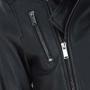 Veste bomber en cuir de vachette, toutes les couleurs disponibles, camouflage, formelle, imprimée sur toute la surface, coupe ample, épaules tombantes, fermeture éclair, pour hommes - Product Image 5