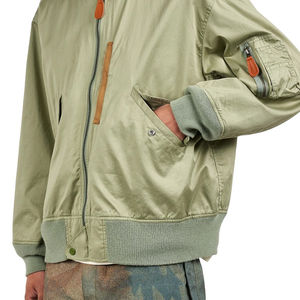 2025 High Street OEM <b>Men</b> <b>Baseball</b> <b>Jacket</b> 100% Polyester Original Satin Bomber <b>Jacket</b> Winter Letterman Satin <b>jacket</b> for <b>men</b> - Product Image 4