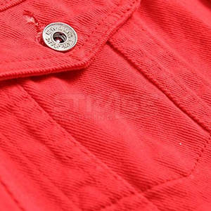 Chaqueta de Mezclilla de Invierno de Lona de Primera Calidad, Color Personalizado, Informal, Ecológica, con Logotipo Personalizado en la Parte Delantera, Gran Venta - Product Image 5