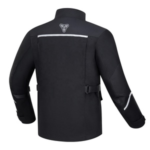 แจ็คเก็ตกันน้ำสำหรับฤดูหนาวแบบ Softshell ขายส่ง แจ็คเก็ตมอเตอร์ไซค์แบบกำหนดเองสำหรับผู้ชาย แจ็คเก็ตขี่มอเตอร์ไซค์สำหรับผู้ชาย  ขั้นต่ำในการสั่งซื้อน้อย - Product Image 2