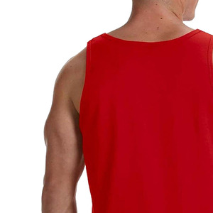 Débardeurs d'été décontractés de coupe régulière pour hommes Prix compétitif Musculation Essential Stringer Male Singlet Top de haute qualité - Product Image 5