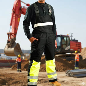 กางเกงเอี๊ยมกันน้ำแบบใหม่ ทนทาน สำหรับงานก่อสร้างในสภาพอากาศเปียกชื้น - Product Image 5