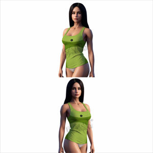 Camiseta sin mangas para mujer con ajuste cómodo Ideal para uso en el hogar y al aire libre Camiseta sin mangas acanalada para mujer Camisa ajustada sin mangas - Product Image 6