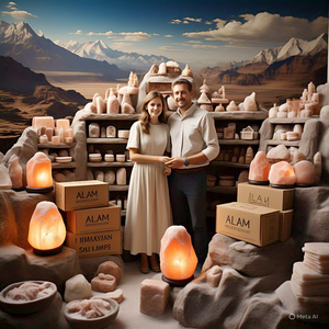 Hot Selling 2-Kg GMP Qualified Himalayan Salt <b>Lamp</b> Organic Natural Material Feng Shui Cross Flower Animal Design Complete - Product Image 6