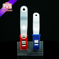 Clips de plástico para tarjetas de identificación Clip de correa de identificación