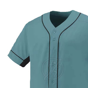 Nueva llegada Ropa deportiva 100% Tela de poliéster Uniforme de béisbol Mejor precio Uniforme de béisbol - Product Image 5