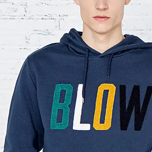 เสื้อฮู้ดปักลายผ้ากำมะหยี่สำหรับผู้ชายวัสดุระบายอากาศได้ดี - Product Image 6