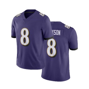 Customizable Breathable Men's/Women's Football Jersey Personalized with Team Name Number Plus Size American Football Uniform - Product Image 1