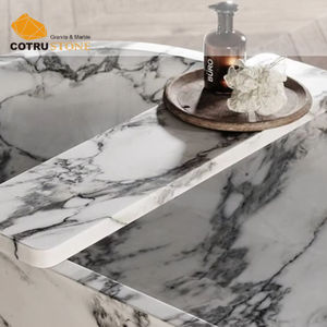 Premium bianco Calacatta in marmo Freestanding vasca da bagno con venature squisite modelli per hotel di lusso <span class=keywords><strong>e</strong></span> <span class=keywords><strong>terme</strong></span> - Product Image 2