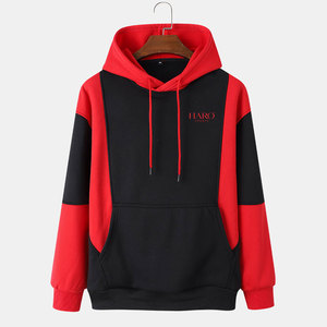 เสื้อฮู้ดดี้ผู้ชายผ้าคอตตอนผสม รุ่นใหม่ล่าสุด สีและขนาดตามสั่ง วัสดุผ้าคอตตอนผสม สำหรับขายออนไลน์ - Product Image 1