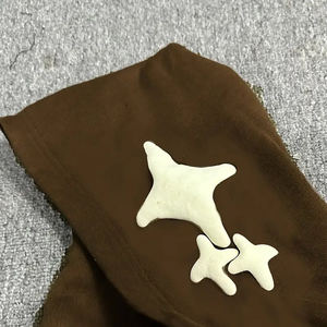 Haute qualité 100% coton hiver pull à capuche à manches longues solide motif sweat haut avec pour la conception d'impression bouffante - Product Image 5