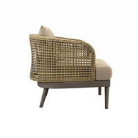 Lushaloom Chaise longue en bois de teck naturel Triangle industriel avec clou de banc à secteur circulaire pour cuisine ou salle à manger