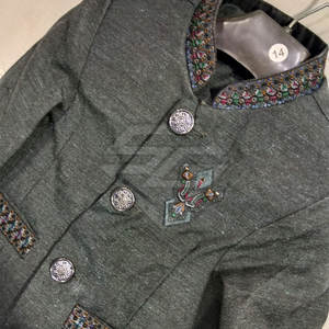 High Quality Kids Boys Traditional Ethnic Kurta Pajama <b>Waistcoat</b> Set for Party Festive Events - Product Image 3