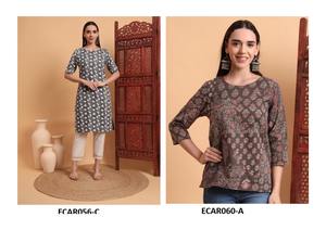 Kurti de rayón de algodón a la moda para mujer, suave, ligero, para uso diario, elegante diseño indio, precio de fábrica asequible, ventas al por mayor - Product Image 4