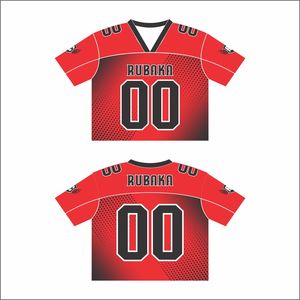 Custom High Quality Men's Football Jersey Layered Long Sleeve <b>Tshirt</b> Hip Hop Printing Breathable <b>Polyester</b> Mesh Fabric Plus Size - Product Image 1