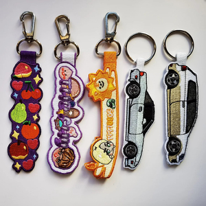 En Stock vente en gros de bricolage artisanat accessoires boucle Clip porte-clés mousqueton porte-clés organisateur sécurité mousqueton clé en alliage de Zinc - Product Image 1