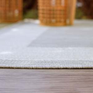 Alfombra de Exterior Gris de 200g, Polipropileno Lavable, Alfombra Moderna para Piso de Netline Home Ecology - Product Image 4