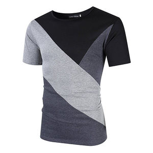 เสื้อยืดผ้าฝ้าย100% ของผู้ชายเสื้อยืดลำลองไซส์ใหญ่พิเศษพิมพ์ลายถักทรงเปล่าสำหรับ240gsm - Product Image 5