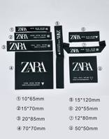Étiquettes personnalisées de qualité supérieure pour vêtements Logo de marque Étiquette personnalisée tissée pour Logo de marque Étiquettes tissées pour vêtements de marque