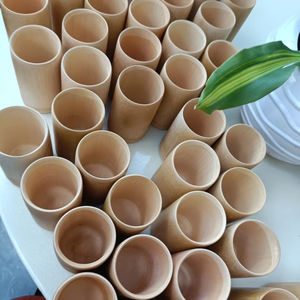 Gobelet en bambou de qualité supérieure, fabriqué à partir de fibres végétales moulées, pour la consommation de boissons, produit au Vietnam - Product Image 2