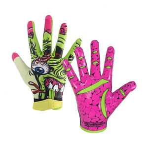 2025 nouveau Style personnalisé Logo Sublimation doigt complet fermeture à lacets dragonne réglable gants gaéliques de haute qualité - Product Image 1