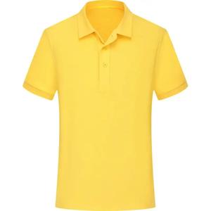 Chemise à manches courtes pour homme, coupe classique, haute performance, logo personnalisé, 100% coton, 200 GSM, nouveau motif uni pour les golfeurs - Product Image 4