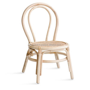 Silla de ratán Rosa ecológica para niños, muebles para niños, de paz, Natural - Product Image 3
