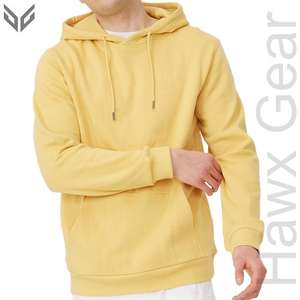 Sweat à capuche mode coupe ajustée de haute qualité pour hommes dernier modèle solide teint uni technique doublé intérieur pour l'hiver - Product Image 3