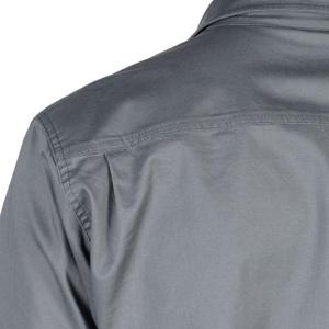 Chemise en flanelle à carreaux décontractée pour homme - Gris fer - 100% coton tissé - Taille XL - Product Image 5