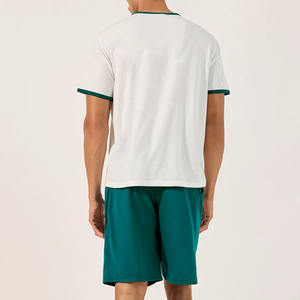 Conjunto Deportivo de Verano de Última Moda, Personalizado, de 2 Piezas, con Estampado Gráfico, para Hombre, Talla Grande, Pantalones Cortos y Camiseta de Manga Corta, Transpirable, de Algodón - Product Image 3