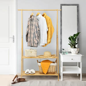 Porte-vêtements 40 ''en bois massif pour enfants Jard - Product Image 4