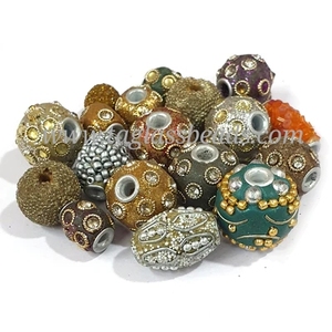 Joyería de resina Kashmiri Lac de alta calidad al mejor precio, cuentas de cristal de Murano a la moda, mayorista directo - Product Image 4