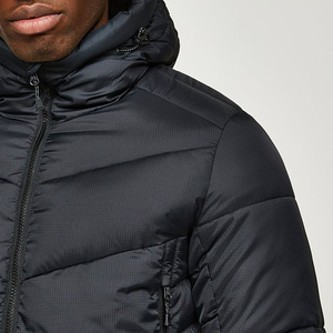 Mens insulated <b>waterproof</b> warm lightweight puffer jacket hooded quilted windproof <b>coat</b> outerwear for outdoor <b>winter</b> - Product Image 6