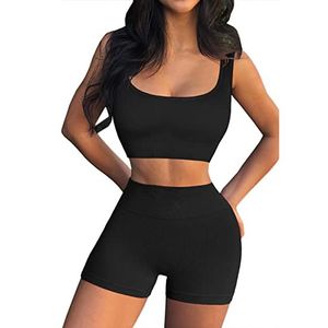 Ensemble de vêtements de sport pour femmes de haute qualité soutien-gorge et short de sport respirants avec logo personnalisé impression de style simple prix de gros - Product Image 4