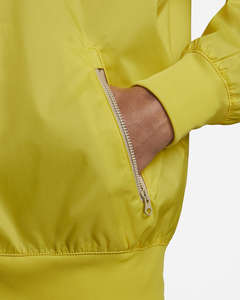 Chaqueta cortavientos para exteriores de marca personalizada para hombre, chaqueta cortavientos ligera con capucha de tela ecológica impermeable para invierno - Product Image 3