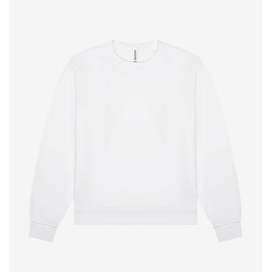 Sudaderas cálidas de lana de invierno con impresión personalizada para mujer, Jersey holgado de cuello redondo, sudadera informal de cuello redondo de Color sólido - Product Image 5