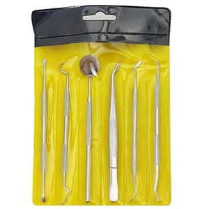 Juego de instrumentos quirúrgicos dentales ligeros de alta calidad Logotipo personalizado/Manual de colores Tarifa al por mayor Venta caliente Juego dental Premium - Product Image 1