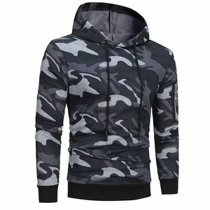 Sweats à capuche pour hommes personnalisés de haute qualité Camouflage Designed Hoodies for Men 100 _ Cotton Hood for Sale Fabricant Process Impex - Product Image 1