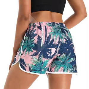 Short de plage léger taille haute pour femme avec poches respirant coupe décontractée pour l'été - Product Image 2
