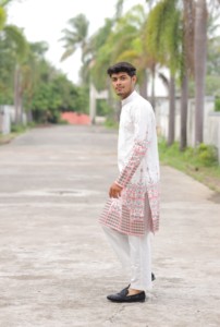 Ensemble de designer pour couple Royal Serenity en jacquard - Product Image 6