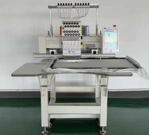 Máquina de bordar de alta calidad de 1200 rpm con un solo cabezal - Product Image 1