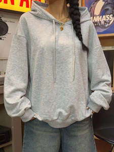 Sudaderas Casuales para Mujer, 100% Algodón, Transpirables, Holgadas, con Bolsillos, Forro Polar Cálido, Primavera/Verano - Product Image 2