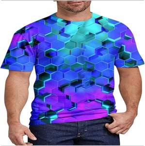 T-shirt homme pour le sport Hommes Polyester Sublimation ou Impression numérique Gym T Shirt Vente chaude Meilleure qualité 100% coton - Product Image 2