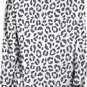 Sweat-shirt confortable pour femme avec coupe décontractée surdimensionnée parfait pour la superposition et les tenues décontractées inspirées du streetwear - Product Image 3