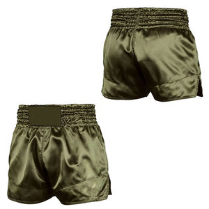Short Muay Thai en polyester 100% de haute qualité, faites votre propre short MMA Fghting Fitness Muay Thai Shorts fabriqué au Pakistan - Product Image 5