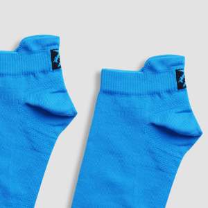 Chaussettes de sport Endura Gym pour hommes et femmes, bleu rayé, 100% coton, sportives, automne, antibactériennes, résistantes à la transpiration, personnalisables - Product Image 5